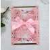 Wedding Invitation Rectangle Lace Invitation Laser Cut Paper Celebration Invitation